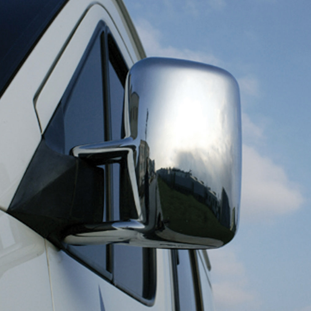 VW Crafter 2006-2012 Stainless steel mirror covers