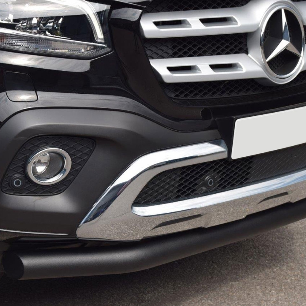 Mercedes X-Class 76MM Black city spoiler bar