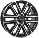 8,0X18 MONACO WHEELS VT1 6/139,7 ET54,5 93,1  Black/Polished