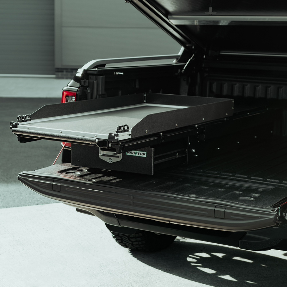 ProTop single drawer with sliding floor - load bed system