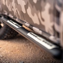 Mercedes X-Class Mach side steps in black with treads