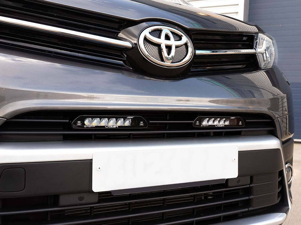 Lazer light LED 6 ELITE bumper beam mounted light kit for Toyota ProAce van 2016-