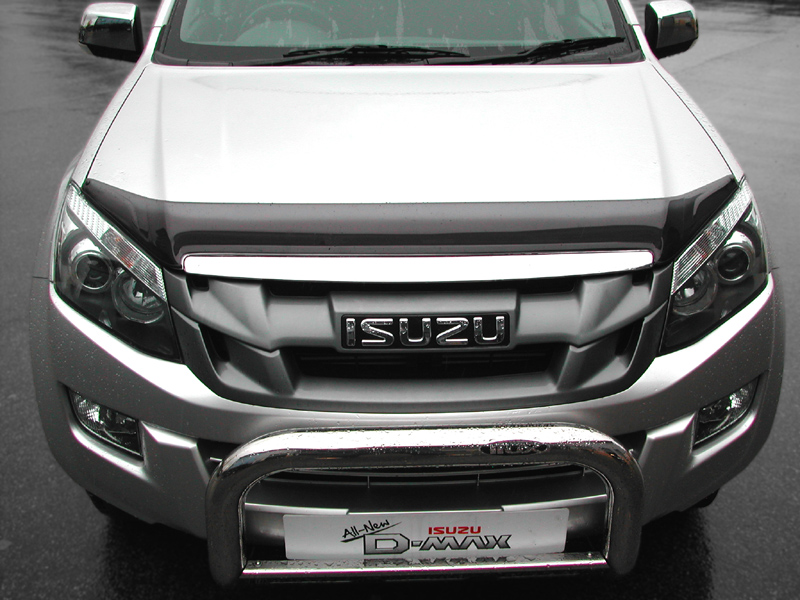 Isuzu D-Max 2012-2017 Dark smoke bonnet guard