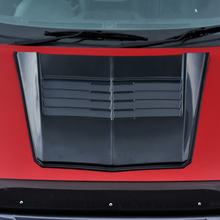 Isuzu D-Max 2012-2020 Matte black bonnet scoop