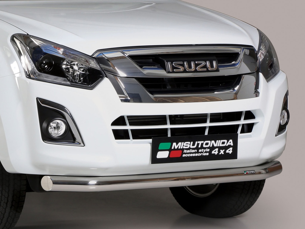 Isuzu D-Max 2012-2020 76MM stainless steel spoiler bar