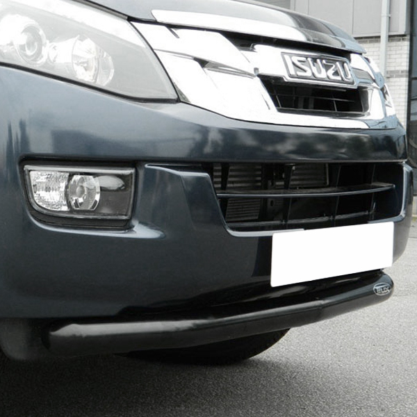 Isuzu D-Max 2012-2017 76MM black coated city spoiler bar