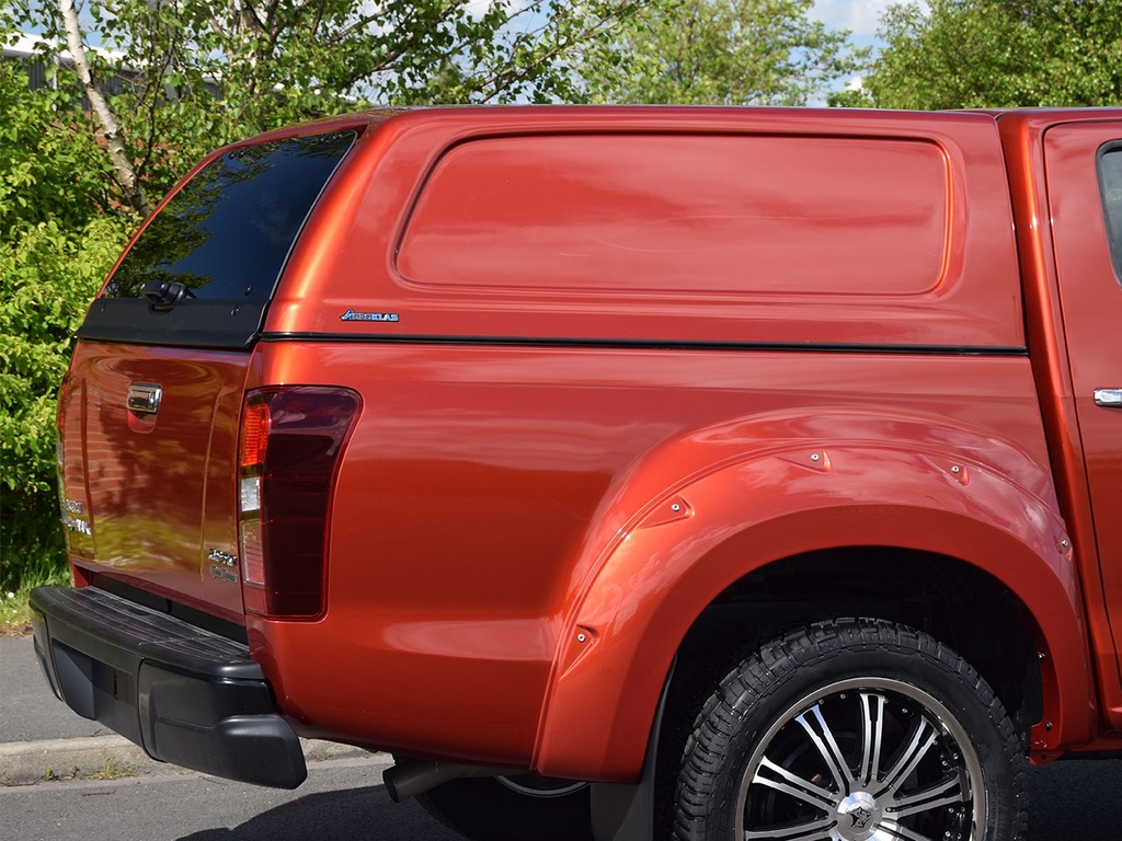 Isuzu D-Max 2012-2017 Aeroklas commercial hardtop with central locking