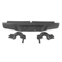 Isuzu D-Max 2012-2020 Gloss black rear bumper without parking sensors