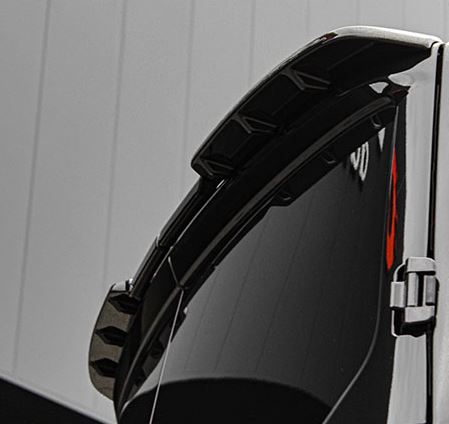 Dakspoiler Transit Custom 2023+/VW T7 Sport+ (Gloss black)