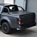 Isuzu DMAX black protop tonneau cover met rollbar (zwart of polished)