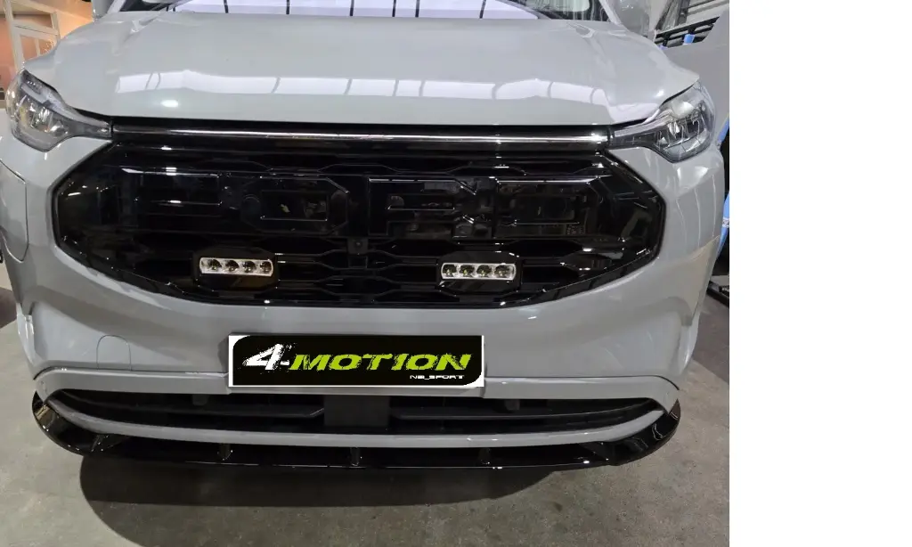 Ford Transit Custom 2023+ verstraler/flitser set voor Raptor style radiator grille met flitsoptie