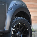 Isuzu D-Max 2017-2020 Matte black X-Treme wheel arches