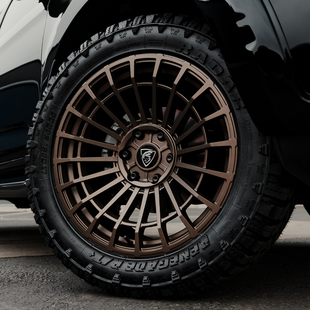 Isuzu D-Max 20" Predator Iconic alloy wheel - bronze