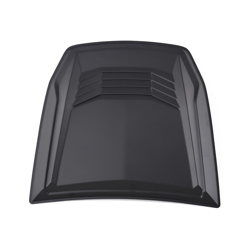 Isuzu D-Max 2021- Matte black bonnet scoop - small