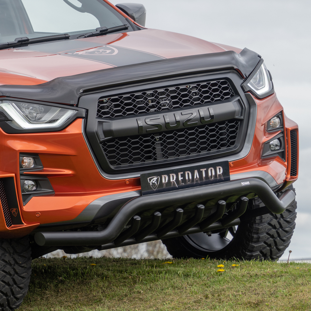 Isuzu D-Max 2021- 70MM spoiler bar with axle bars