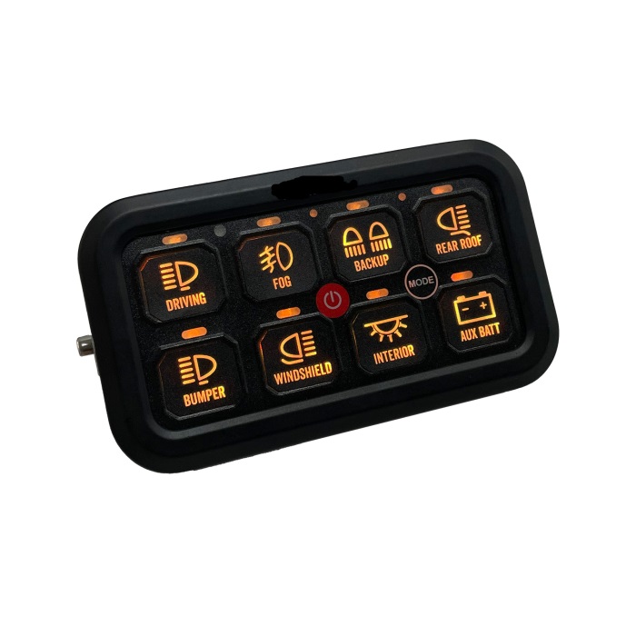 Commander - remote controlled relay box - 8 outputs