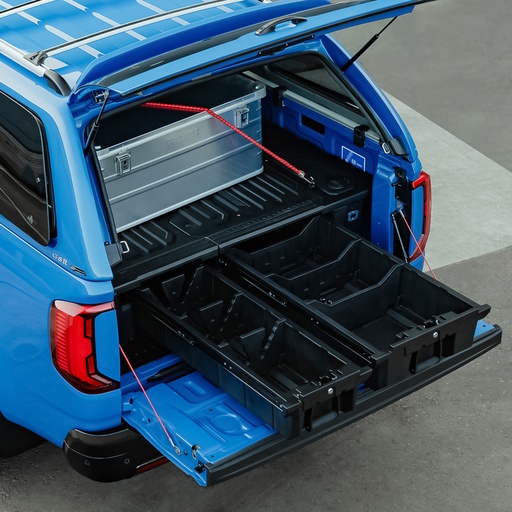 [4M-AMAR23-WORKMATE/DRAWERS/V.1] VW Amarok 2023- Workmate twin drawer load bed system