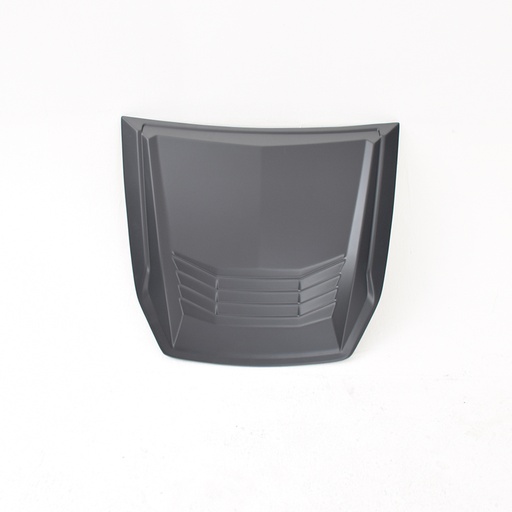 [4M-HILUX-21HOODSCOOPV.1#] Toyota Hilux 2021- small matt black bonnet scoop