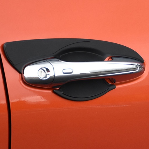 [4M-HILUX-21BLKDHBTRUX#] Toyota Hilux 2021- black door handle bowls - set 4PCE