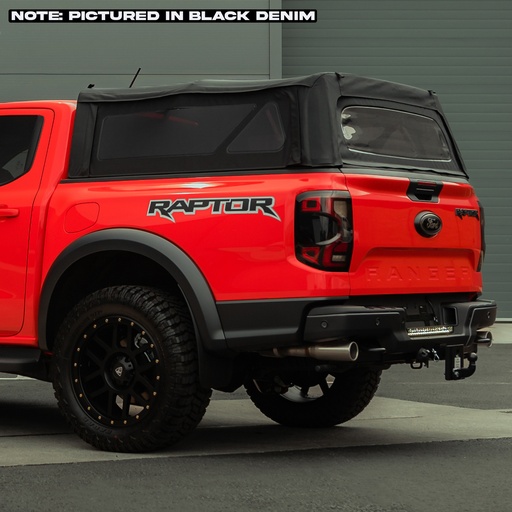 [4M-HILUX-16DBLEXPTOP/SPICE#] Toyota Hilux 2016- Outback Explorer Canvas canopy - Spice Denim