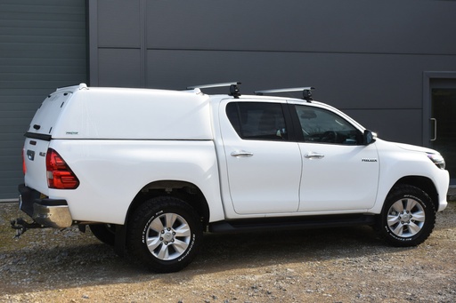 [4M-HILUX-21PROTOPLOWTRADESOLID#_P] Toyota Hilux 2021- ProTop Hardtop canopy Tradesman blank sided coulour matched to 040