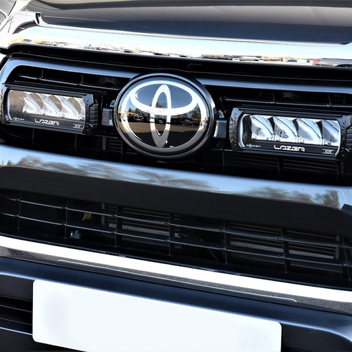 Toyota Hilux 2021- Lazer lamps triple-R 750 grille integration kit