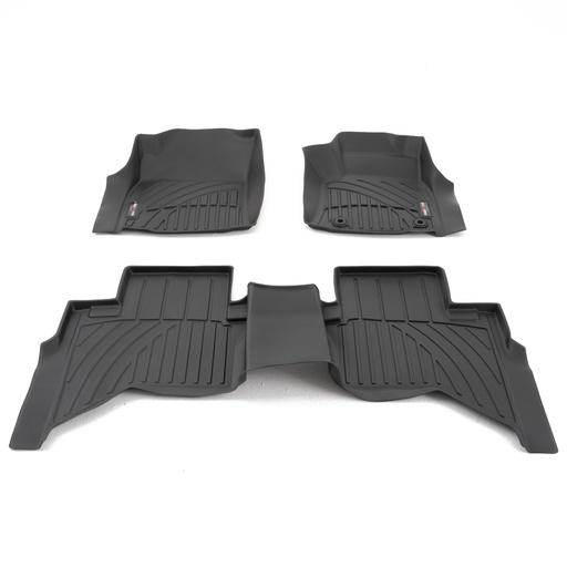 [4M-MAN-ULTRATRAY#] D/CAB 3D Ultra-tray mats - set - manual transmission