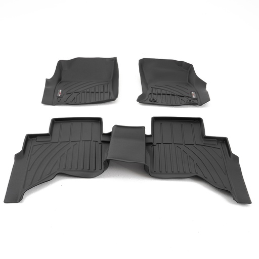 [4M-HILUX16-AUTO-ULTRATRAY#] D/CAB 3D Ultra-tray mats - set - automatic transmission
