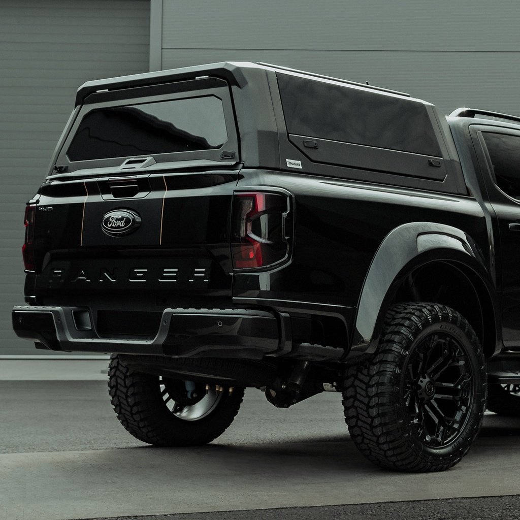 Ford Ranger 2023- Tomahawk adventure canopy - Matte black | 4 Motion