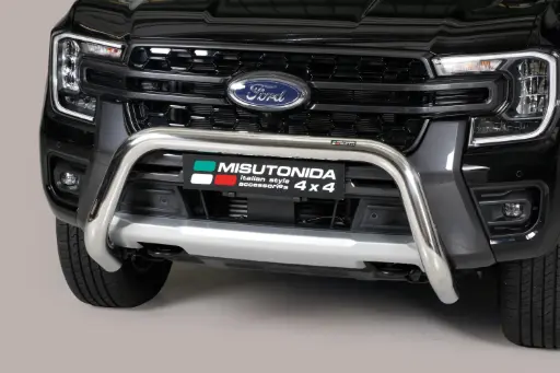 [4M-EC/SB/525/IX] Bull Bar Ford Ranger Double Cab - Inox