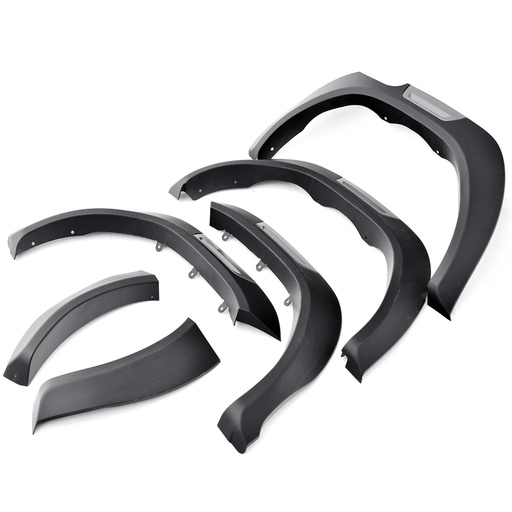 [4M-HILUX-21-CHAP-ARCHESXWV.2#] Toyota Hilux 2021- 30MM two-tone large wheel arch extension kit
