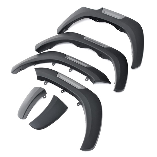 [4M-HILUX-21-CHAP-ARCHESV.1#] Toyota Hilux 2021- 20MM two-tone small wheel arch extension kit