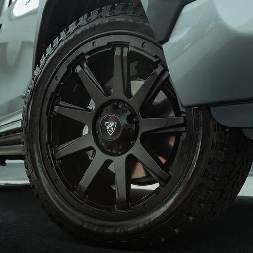 [4M-2096X139.7ET30CB108HILUX-16#] Toyota Hilux 2016-2020 20" Predator Hurricane alloy wheel - matt black