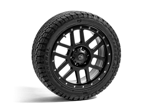 [4M-2096X139.7DAKAR/ET30CB108HILUX-16#] Toyota Hilux 2016- 20X9 Hawke Dakar Satin Black finish alloy wheel 6X139,7