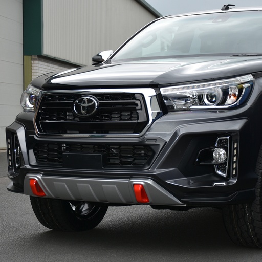 [4M-HILUX-18PREDBUMP#_P] Toyota Hilux Invincible X 2018-2020 Predator bumper mask