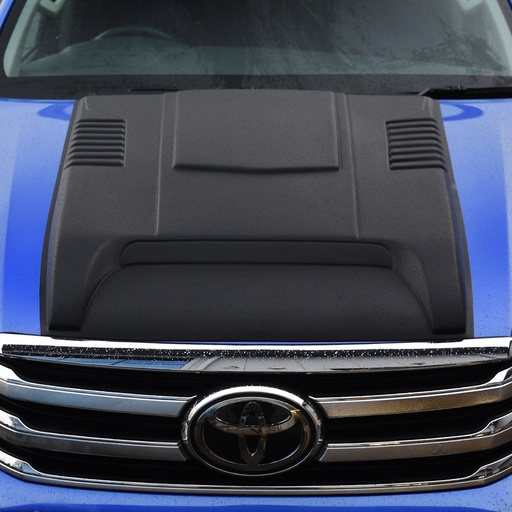 [4M-HILUX16-BONNSCOOP/SNZ#] Toyota Hilux 2016-2020 Matt black bonnet scoop