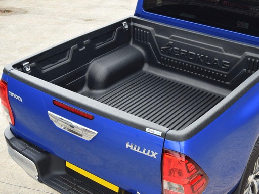 [4M-HILUX-16DCLINEROVRRAIL#] Toyota Hilux 2016-2020 double cab Aeroklas bed liner - over rail