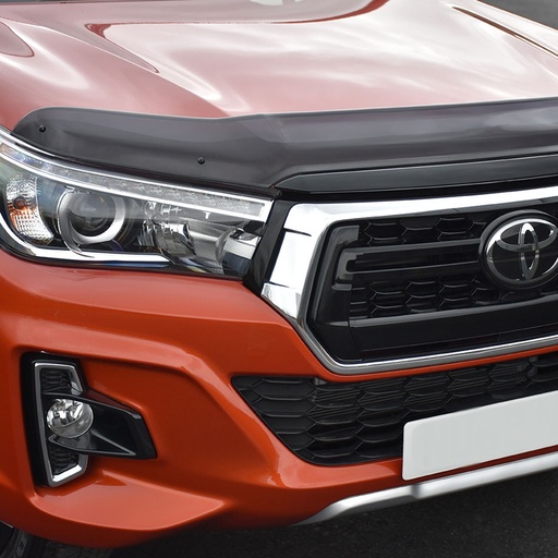[4M-HILUX-16BG2#] Toyota Hilux 2016-2020 Dark smoke bonnet guard