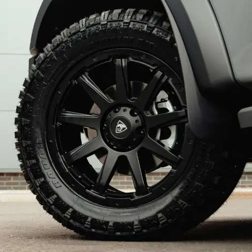 [4M-2096X139.7ET30CB106.1RANG19] 20X9 Predator Hurricane alloy wheel - matte black