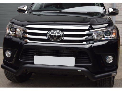 [4M- HILUX16DKUN-L1570-05B#] Toyota Hilux front bar - spoiler bar - black