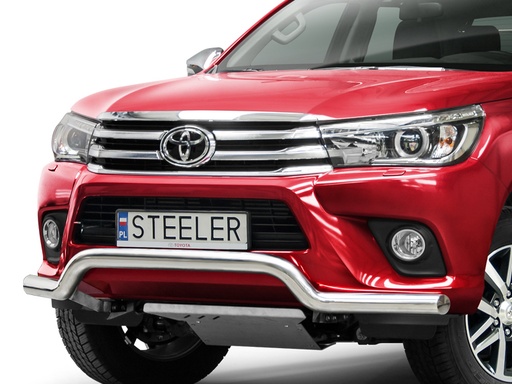 [4M-HILUX16DKUN-L1570-05#] Toyota Hilux front bar - spoiler bar - stainless