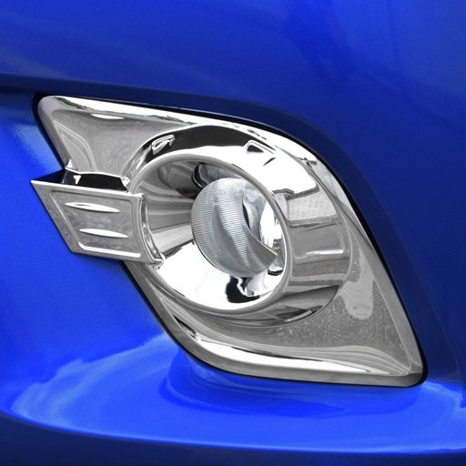 [4M-HILUX-16CFLC#] Toyota Hilux 2016-2021 chrome front fog lamp covers