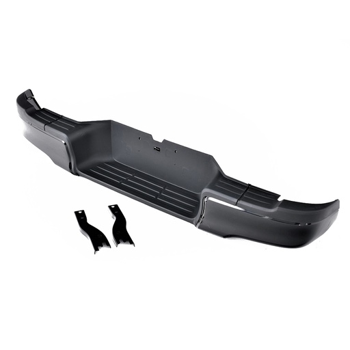 [4M-HILUX16-CHAP-REARBUMPER-BLACK#] Toyota Hilux 2016-2020 GLOSS BLACK REAR BAR/BUMPER