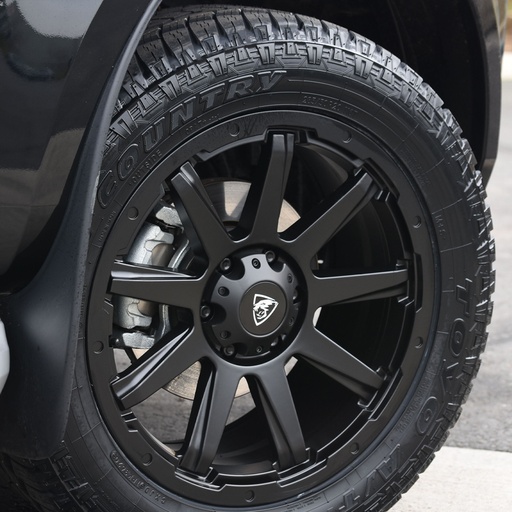 [4M-1886X139.7ET20CB93.1] 18" Predator Hurricane alloy wheel -  matt black