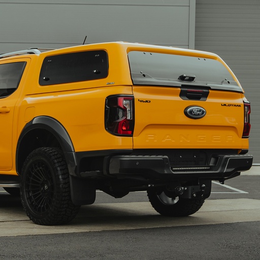 Ford Ranger 2023- Aeroklas leisure hardtop with lift-up windows and roof rails