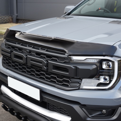 [4M-RAPTOR23BG/V.1#] Ford Raptor 2023- Dark smoke bonnet guard