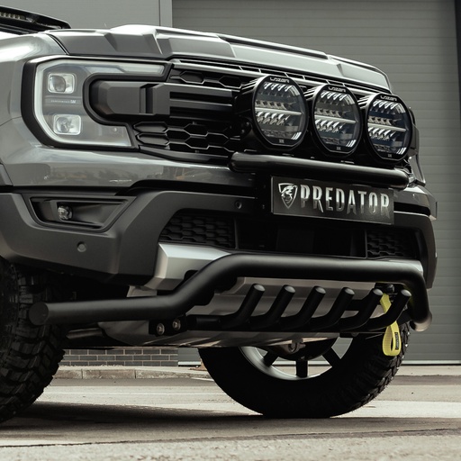 [4M-RANG23DC-R16-L1670-07-B#] 70MM black spoiler bar with axle bars