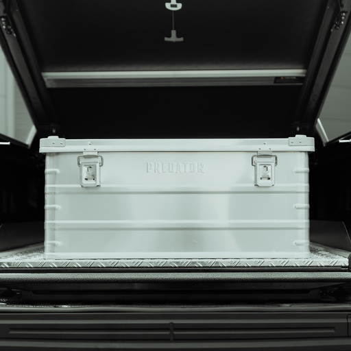 [4M-IMPACTBOX/E147#] Large aluminium storage and tool box - L89CM X W49CM X H39CM