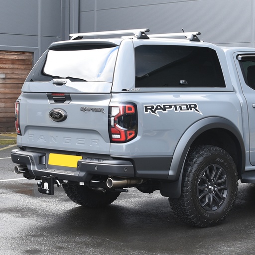 Ford Raptor 2023- Alpha CMX canopy with glass lift-up doors