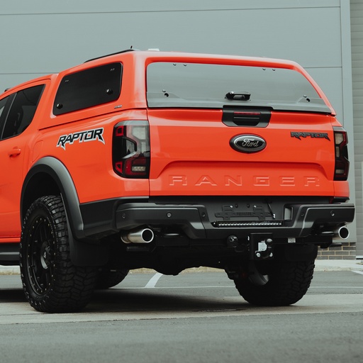 Ford Raptor 2023- Aeroklas leisure canopy with lift-up windows and roof rails